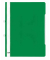 Angebotshefter VELOFORM 4745040, A4, gr&uuml;n, Kunststoff, 80g, Vorderdeckel transparent