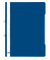 Angebotshefter VELOFORM 4745050, A4, blau, Kunststoff, 80g, Vorderdeckel transparent