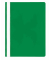 Schnellhefter VELOFORM 4748040, A4, dunkelgr&uuml;n, Kunststoff, 80g, Vorderdeckel transparent