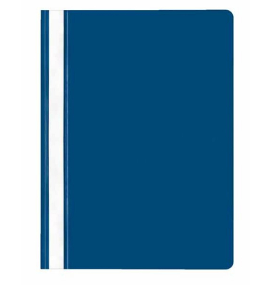 Schnellhefter A4 PP d-blau 20er Pack