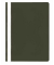Schnellhefter VELOFORM 4748060, A4, braun, Kunststoff, 80g, Vorderdeckel transparent