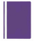Schnellhefter VELOFORM 4748070, A4, lila, Kunststoff, 80g, Vorderdeckel transparent