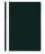 Schnellhefter VELOFORM 4748080, A4, schwarz, Kunststoff, 80g, Vorderdeckel transparent