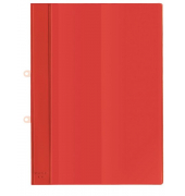 Angebotshefter VELOFORM 4740021, A4, rot, Kunststoff, Vorderdeckel transparent