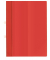 Angebotshefter VELOFORM 4740021, A4, rot, Kunststoff, Vorderdeckel transparent
