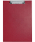 Klemmbrett 4814020 A4 rot Karton mit PVC-Überzug inkl Aufhängeöse 