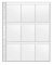 PP Sammelhülle A4, 9 Taschen