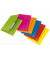 Eckspannmappe VELOCOLOR 4442321, A4 rot Karton glanzkaschiert 350g, f&uuml;r ca. 150 Blatt  (80 g/m&sup2;), mit 3 Einschlagklappen