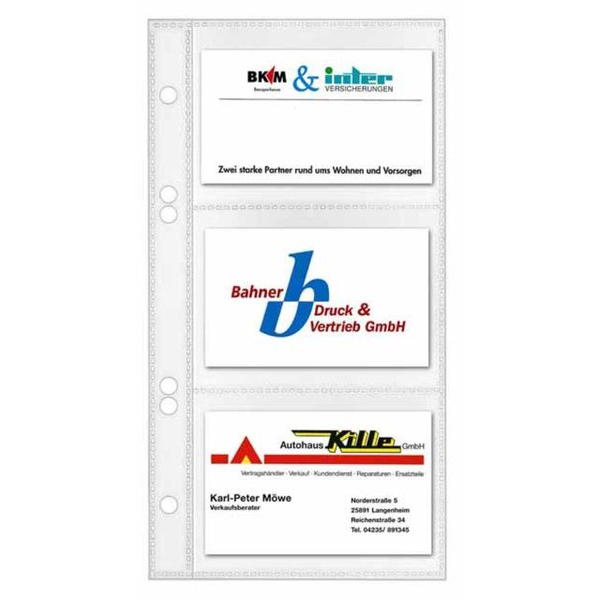 4000225022760 - Visitenkartenhuelle f 41555-10 4000225022760 5352000 5 Stück