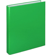 Ringbuch Basic 1141040, A4 2 Ringe 25mm Ring-Ø PP grün