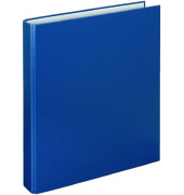Ringbuch Basic 1141050, A4 2 Ringe 25mm Ring-Ø PP blau