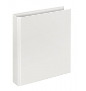 Ringbuch Basic 1151090, A5 2 Ringe 25mm Ring-&Oslash; Polypropylen (PP) wei&szlig;
