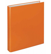 Ringbuch Basic 1141030, A4 2 Ringe 25mm Ring-Ø PP orange