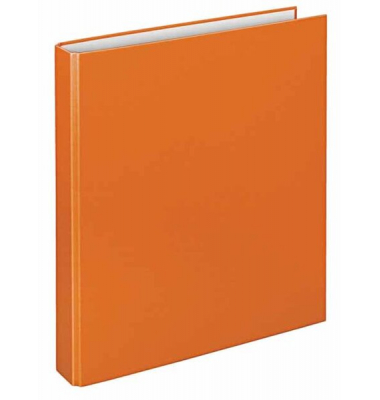 Ringbuch Basic 1141030, A4 2 Ringe 25mm Ring-Ø PP orange