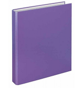 Ringbuch Basic 1141070, A4 2 Ringe 25mm Ring-Ø PP lila