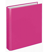 Ringbuch Basic 1151071, A5 2 Ringe 25mm Ring-Ø PP pink