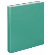 Ringbuch Basic 1141042, A4 2 Ringe 25mm Ring-Ø PP türkis