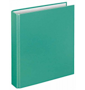 Ringbuch Basic ohne 1151042, A5 2 Ringe 25mm Ring-Ø Polypropylen türkis