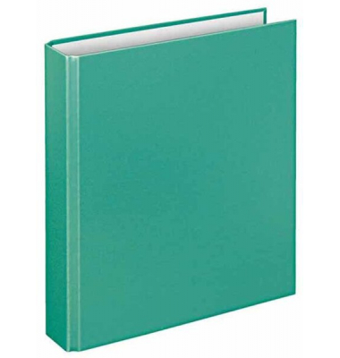 Ringbuch Basic 1151042, A5 2 Ringe 25mm Ring-Ø PP türkis