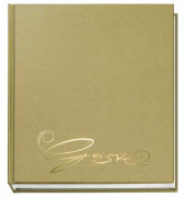 Gästebuch gold Classic,144S 205x240 m. Farbpräg.