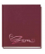 Gästebuch aubergine 205x240 m. Farbpräg.