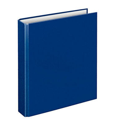 Ringbuch Basic 1153050, A5 4 Ringe 25mm Ring-Ø PP blau
