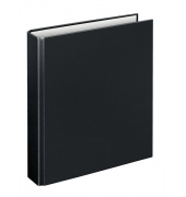 Ringbuch Basic 1153080, A5 4 Ringe 25mm Ring-Ø PP schwarz