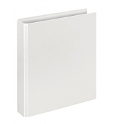 Ringbuch Basic 1153090, A5 4 Ringe 25mm Ring-Ø PP weiß
