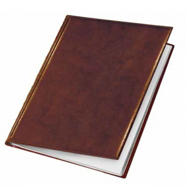 Sichtbuch Exquisit 4402760, braun, A4, mit 10 H&uuml;llen, Polyvinylchlorid (PVC)