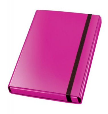 Heftbox Velocolor 4443371, A4 pink, 4cm F&uuml;llh&ouml;he, Karton