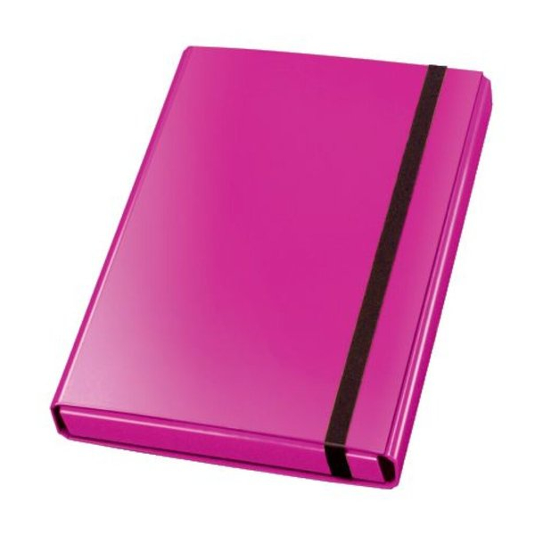 4000225038273 - Heftbox VELOCOLOR® 4443371 A4 pink 4cm Füllhöhe Karton glanzkaschiert 4000225038273 Veloflex