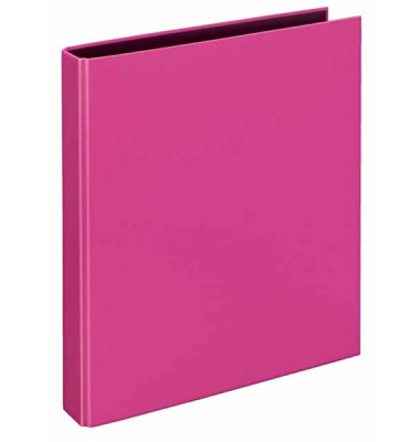 Ringbuch VELOCOLOR® 1141371, A4 2 Ringe 25mm Ring-Ø Pappe pink
