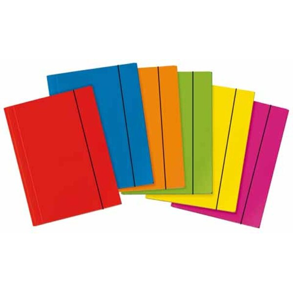 4000225040245 - Eckspannmappe VELOCOLOR® 4432300 A3 Karton glanzkaschiert 350g mit 3 Einschlagklappen 4000225040245 6 Stück