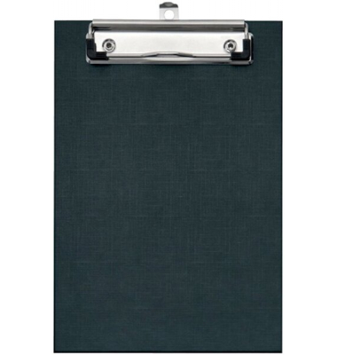 Klemmbrett Clairalfa 4815980, A5, schwarz, PP (Polypropylen), inkl Aufh&auml;nge&ouml;se