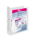 Präsentationsringbuch VELODUR® 1138190, A4 2 Ringe 40mm Ring-Ø Pappe/PP-Folie, 2 Außentaschen, weiß