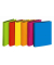 Ringbuch VELOCOLOR® 1151321, A5 2 Ringe 25mm Ring-Ø Karton hellrot