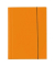 Zeichenmappe Velocolor 4432330, A3 orange, Karton 350g, 3 Einschlagklappen, 1 Gummizug (ganze Höhe)