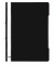 Angebotshefter VELOFORM 4745080, A4, schwarz, Kunststoff, 80g, Vorderdeckel transparent
