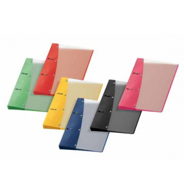 Ringbuch Diamond ohne 1151400, A5 2 Ringe 20mm Ring-Ø Polypropylen blau