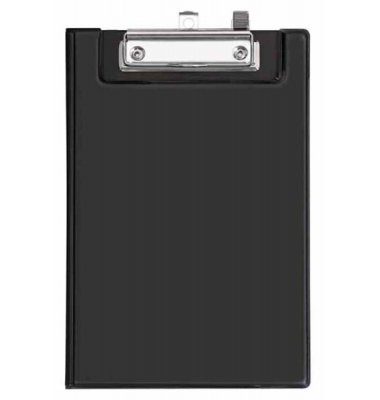 Klemmbrett 4805180 A5 schwarz Karton mit Kunststoffüberzug inkl Aufhängeöse 