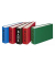 Bankordner VELOCOLOR® 4168321, 1/3 A4 45mm schmal Karton vollfarbig rot