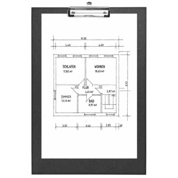 4000225057243 - Klemmbrett 4813980 A3 schwarz PP (Polypropylen) inkl Aufhängeöse 4000225057243 4813980 5 Stück 4000225057243 - Klemmbrett 4813980 A3 schwarz PP (Polypropylen) inkl Aufhängeöse 4000225057243 4813980 5 Stück