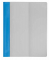 Schnellhefter VELOFORM 4741052, A4+, hellblau, Kunststoff, Vorderdeckel transparent