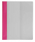 Schnellhefter VELOFORM 4741070, A4+, pink, Kunststoff, 80g, Vorderdeckel transparent