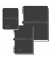 Telefonringbuch mit Spiralbind A6 schwarz