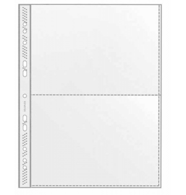 Prospekth&uuml;llen 5335000, 2xA5 quer glasklar glatt, 0,12mm