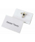 Namensschild VELOCARD, mit: Kombiklemme, 90 x 57 mm, farblos