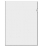 Sichthüllen 4555000, A5, glasklar glatt, oben & rechts offen, 