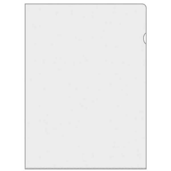 4000225060502 - Sichthüllen 4546100 Standard A4 transparent genarbt oben & rechts offen 015 mm 4000225060502 100 Stück