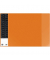 Scheibunterlage Velocolor 4680-330 mit Kalenderstreifen orange 60x40cm Kunststoff